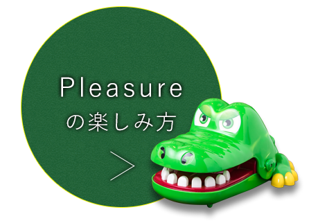 Pleasureの楽しみ方